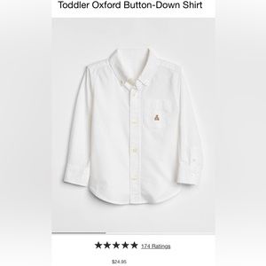 Toddler boy Oxford Button down